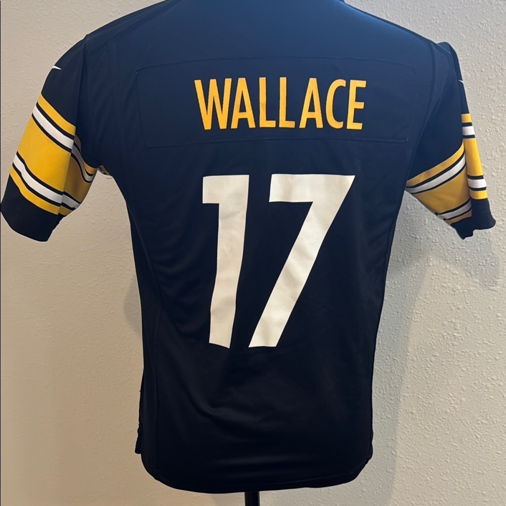 Steelers WALLACE 17 Nike Black NFL Team Jersey - Picture 5 of 5